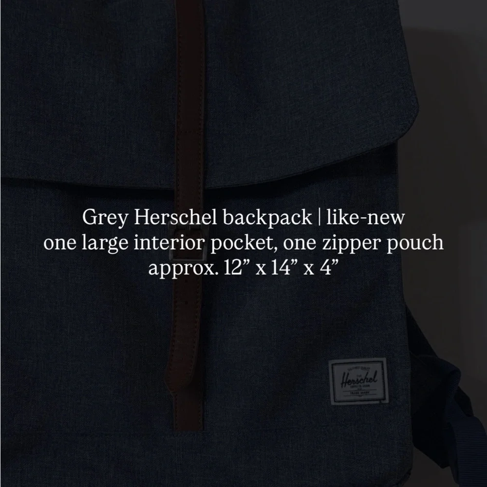 Herschel city backpack - GREY - Picture 8 of 8